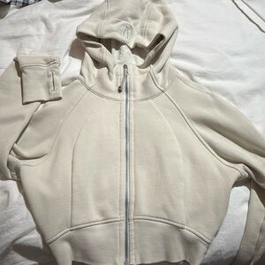 Lululemon full zip scuba crop